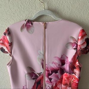 ted baker seeana splendour skater dress